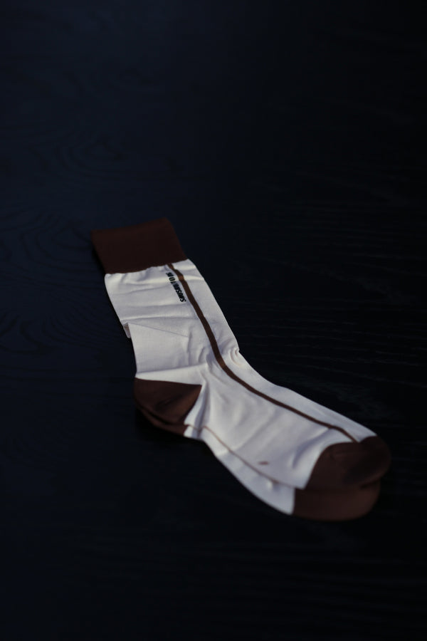 shushutong sports striped knitted socks SS22AC07 naked